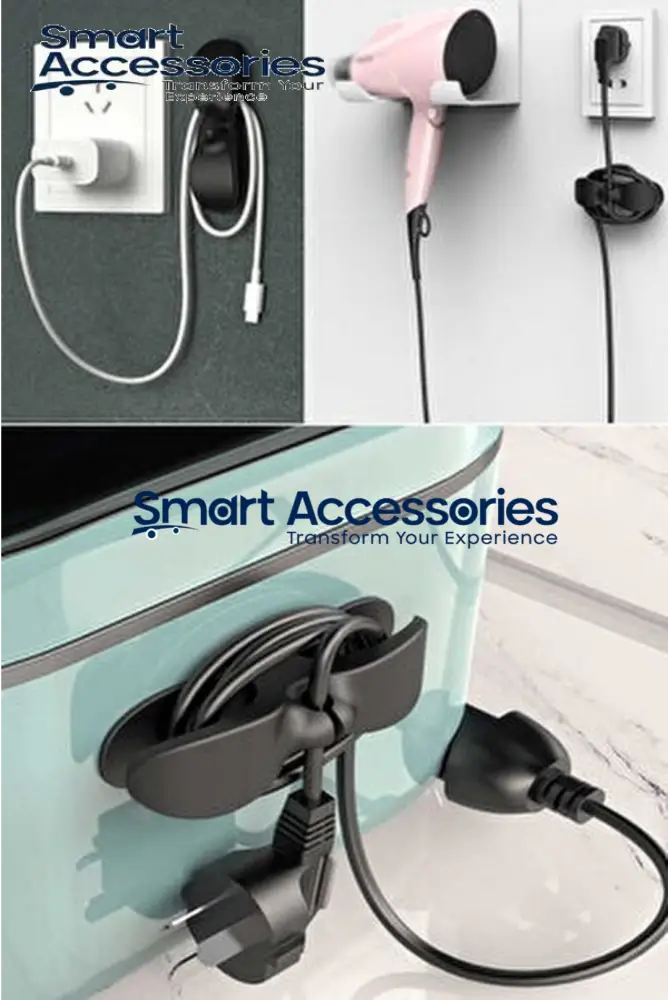 🔥Maximum discount 85%-💎Silicon Wire Organizer With Double Face Tape