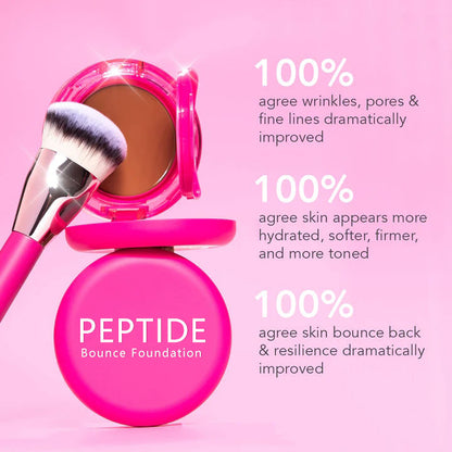 Final 6 Hours: 70% OFF- Peptide Bounce Foundation with Brush FREE !