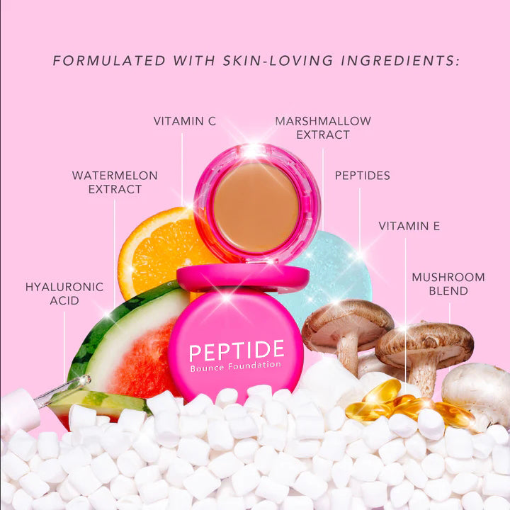 Final 6 Hours: 70% OFF- Peptide Bounce Foundation with Brush FREE !