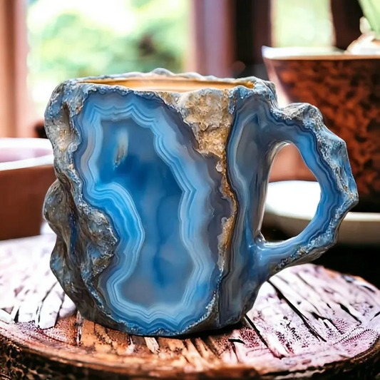 （🔥LAST DAY SALE-80% OFF🔥) ✨️2025 New Mineral Crystal Coffee Mugs☕