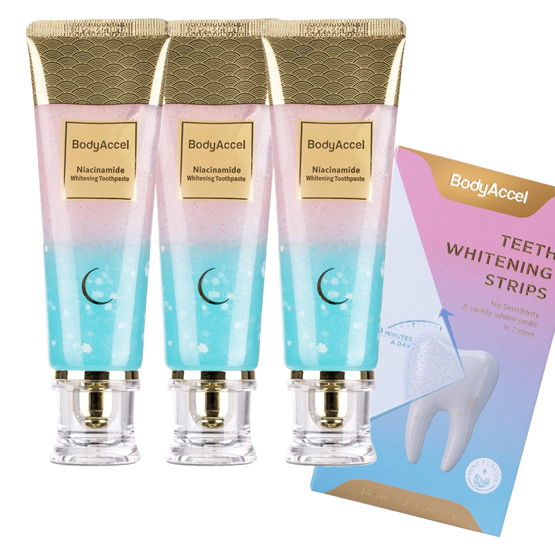 BodyAccel™ Niacinamide Whitening Toothpaste